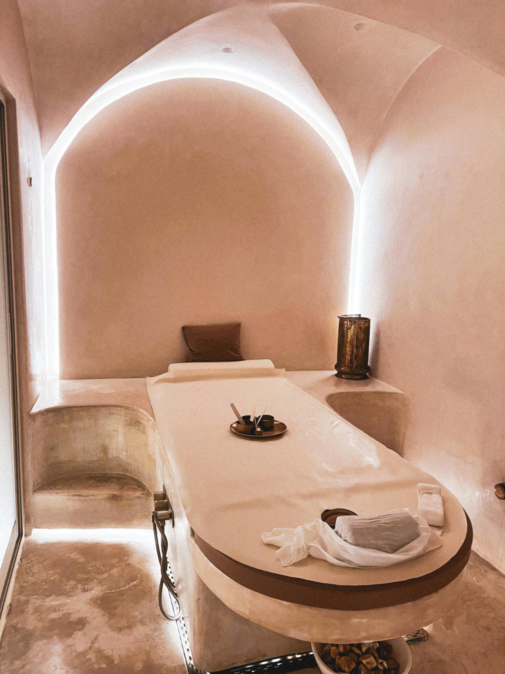 Private spa cabin